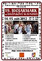 19. Biojarmark a dožínkové slavnosti - pozvánka