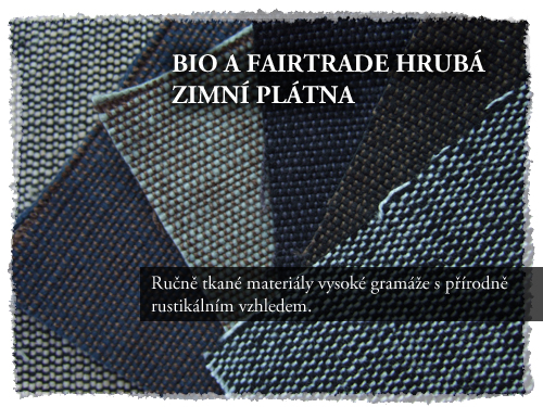 Biobavlna hrubá plátna