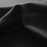 Batist černý - 100% biobavlna - ručně tkaný