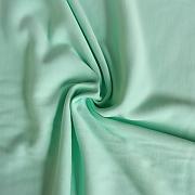 Výplněk (fleece) Aqua green - 100% biobavlna