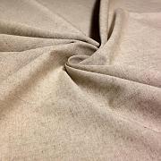 Protkávaná lněný vzhled - 100% bio bavlna - ručně tkané